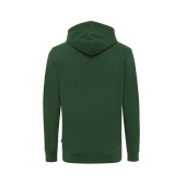 Iqoniq Jasper gerecycled katoen hoodie, forest green (S)