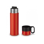 Thermofles Flow met handvat 500ml - Rood