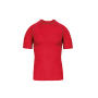 Functioneel kids-t-shirt met korte mouwen en anti-UV-bescherming Sporty Red 6/8 jaar