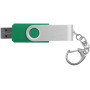 Rotate USB met sleutelhanger - Groen - 1GB