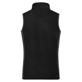 Ladies' Workwear Fleece Vest - STRONG - - black/carbon - XS