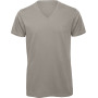 Organic Cotton Inspire V-neck T-shirt Light Grey M