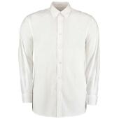 Long Sleeve Classic Fit Workforce Shirt, White, XXL, Kustom Kit