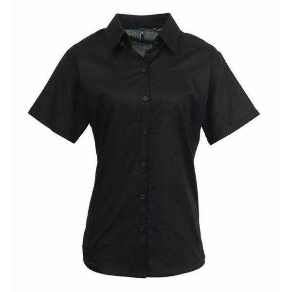 Ladies Signature Short Sleeve Oxford Shirt