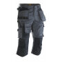 2362 Floorlayer pirate trousers do.grijs/zwa C44