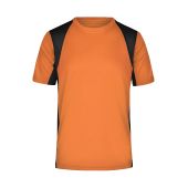 Men's Running-T - orange/black - 3XL