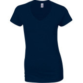 Ladies' Softstyle V-neck T-shirt Navy XXL