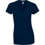 Softstyle® Fitted Ladies' V-neck T-shirt Navy XXL