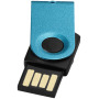 Mini USB stick - Aqua/Zwart - 2GB