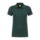 L&S Polo Basic SS for her forest green L