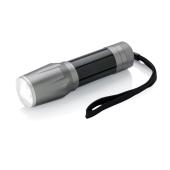 Swiss Peak 3W Cree zaklamp met flesopener, zilverkleurig Swiss Peak 3W Cree zaklamp met flesopener, zilverkleurig