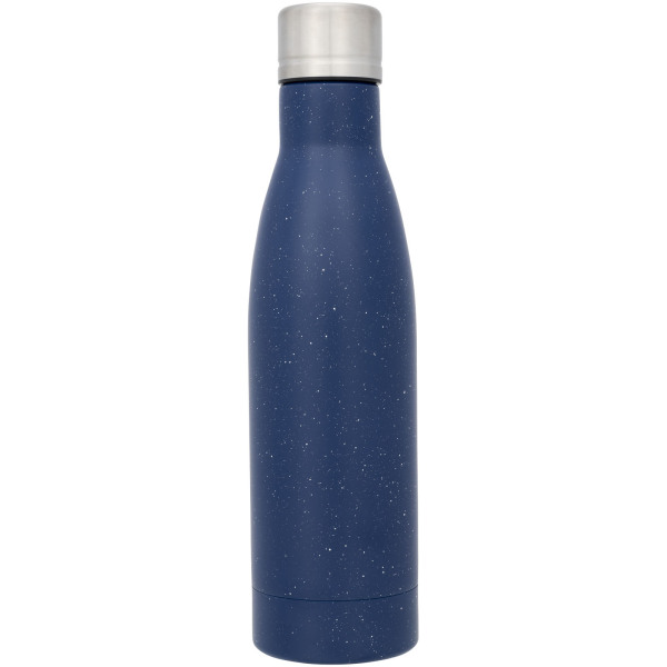 Vasa 500 ml speckled copper vacuum insulated bottle - Blue