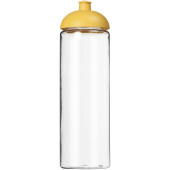 H2O Active® Vibe 850 ml drikkeflaske med kuppelformet låg - Transparent/Gul