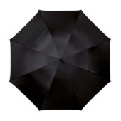 Falcone - Reflecterende paraplu - Handopening -  102cm - Zwart