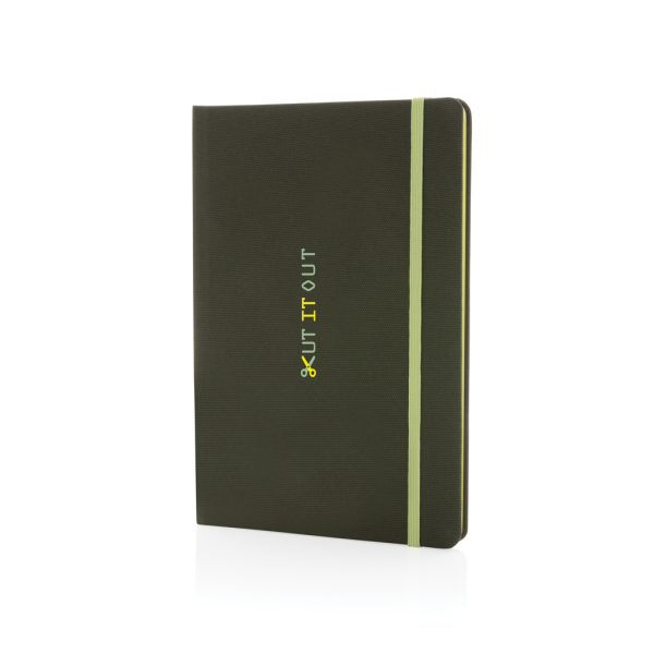 GRS-gecertificeerd RPET A5-notitieboek, groen