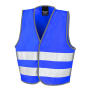 Junior Enhanced Visibility Vest - Royal - S (4-6)