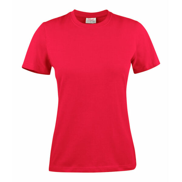 Printer Light T-shirt Lady Red XS