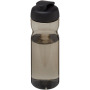H2O Active® Base 650 ml sportfles met flipcapdeksel - Charcoal