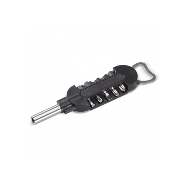Screwdriver with bottle opener