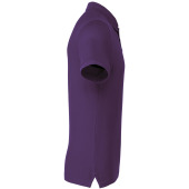 Piquépolo korte mouwen heren Purple 3XL