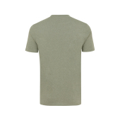 Iqoniq Manuel gerecycled katoen t-shirt ongeverfd, heather green (M)