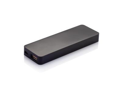 2.500 mAh powerbank, zwart 2.500 mAh powerbank, zwart