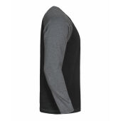 Alex T-shirt black/greyme XS
