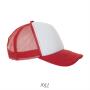 SOL'S Bubble, White/Red, One size