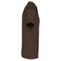 Piqué-herenpolo korte mouwen Chocolate XL