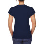 Softstyle® Fitted Ladies' V-neck T-shirt Navy XXL