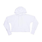 Cropped Hoodie - White - XS
