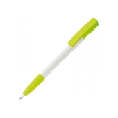 Balpen Nash grip hardcolour - Wit / Licht groen