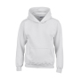 Heavy Blend Youth Hooded Sweat - White - L (164)