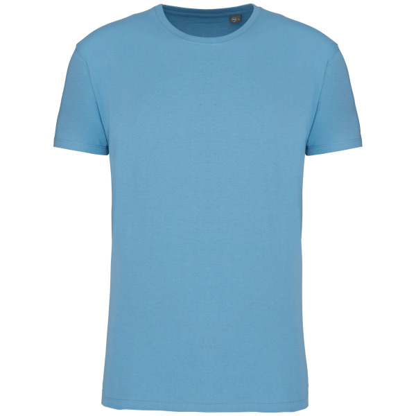 Uniseks t-shirt met ronde hals Bio190 Cloudy blue heather 3XL