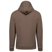 Herensweater met capuchon Moka Brown XS