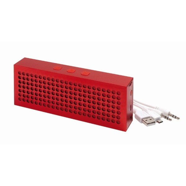 Wireless speaker BRICK rood