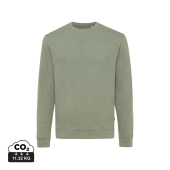 Iqoniq Denali gerecycled katoen sweater ongeverfd, heather green (XS)