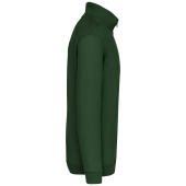 Sweater met ritskraag Forest Green XL