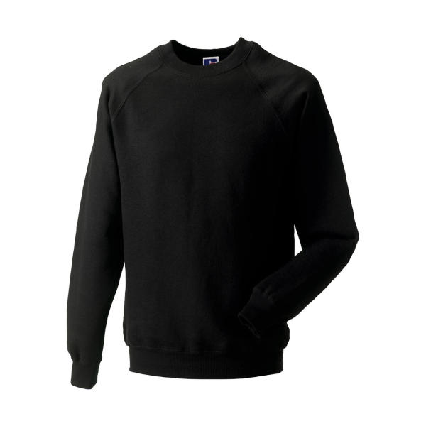 Classic Sweatshirt Raglan - Black - 2XL