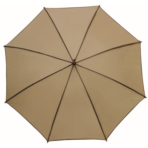 Automatisch te openen paraplu WALTZ beige, bruin