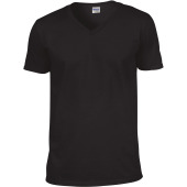 Softstyle Euro Fit Adult V-neck T-shirt Black M