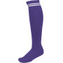 Sportsokken Met Contraststrepen Sporty Purple / White 47/50 EU