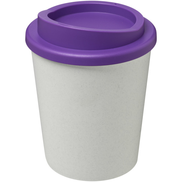 Americano® Espresso Eco 250 ml recycled tumbler - White/Purple