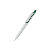 Ball pen Click Shadow Made in Germany - White / Dark Green