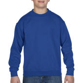 Heavyweight Blend Youth Crew Neck - Royal
