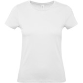 #E150 Ladies' T-shirt White 3XL