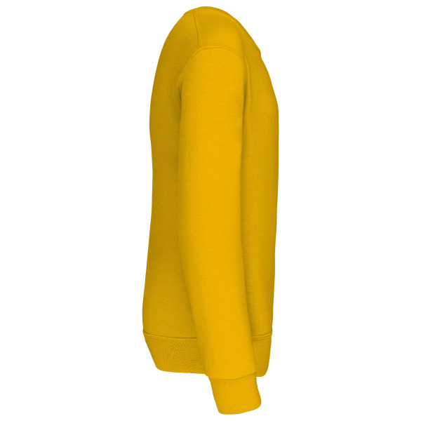 Kindersweater ronde hals Yellow 4/6 jaar