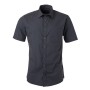 Men's Shirt Shortsleeve Poplin - carbon - XL
