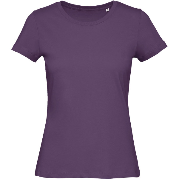 Organic Cotton Inspire Crew Neck T-shirt / Woman Urban Purple XS