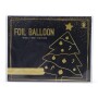 SENZA Folie Ballon Kerstboom Zwart